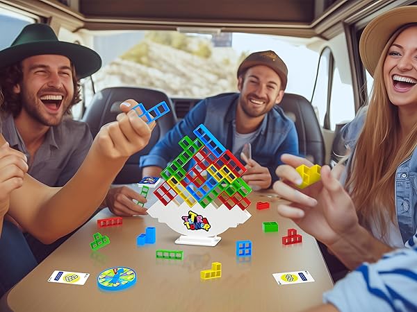 3D TetraTower - Interactive Game For All Ages