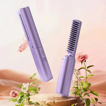 Silkora™ - 2 in 1 Wireless Hair Styling Comb