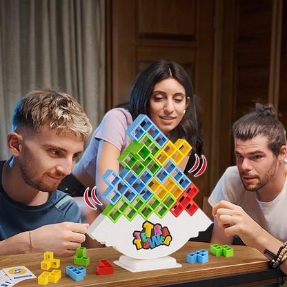 3D TetraTower - Interactive Game For All Ages