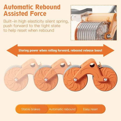 CoreFlex™ - Auto Rebound Ab Roller Wheel Kit