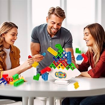 3D TetraTower - Interactive Game For All Ages