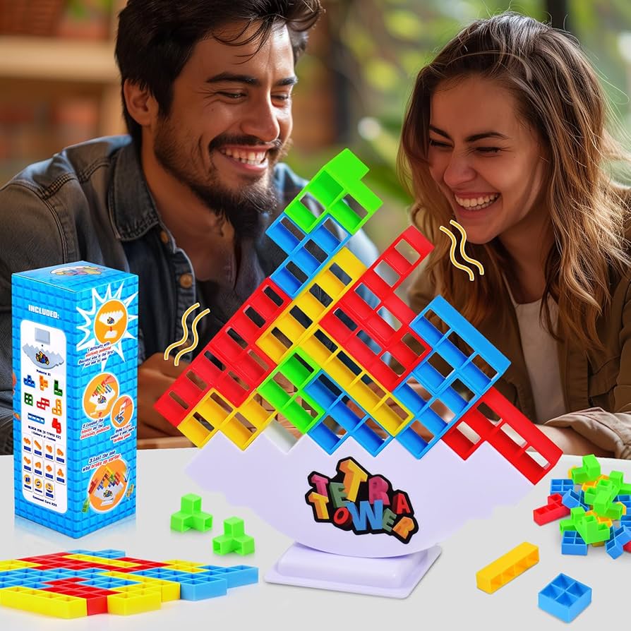 3D TetraTower - Interactive Game For All Ages