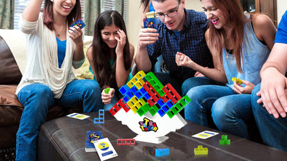 3D TetraTower - Interactive Game For All Ages