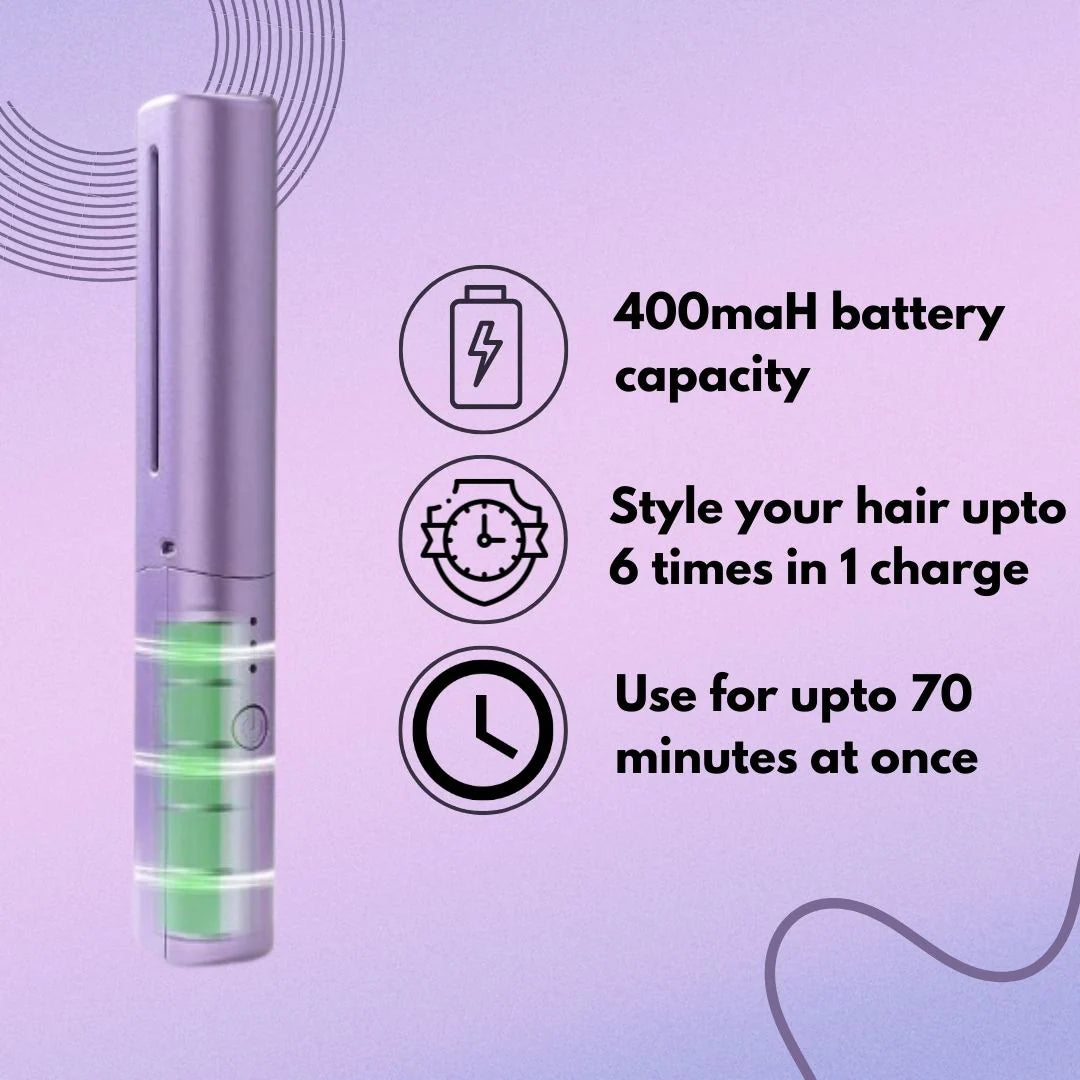 Silkora™ - 2 in 1 Wireless Hair Styling Comb