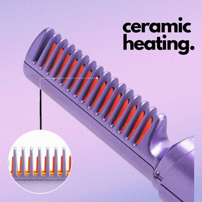 Silkora™ - 2 in 1 Wireless Hair Styling Comb