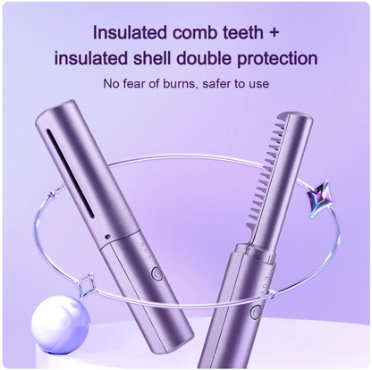 Silkora™ - 2 in 1 Wireless Hair Styling Comb
